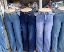 Pantalon jeans femme