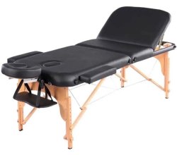 Table de massage trois pliante