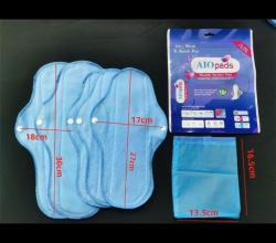 Serviette hygiénique lavable